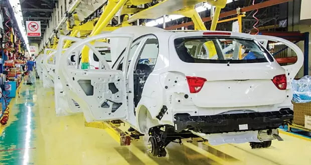 کاهش تولید و فروش محصولات سایپا در بازار خودرو ایران