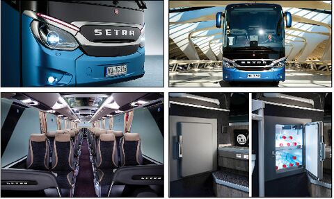 اتوبوس لوکس Setra TopClass برنده عنوان Bus of the Year 2026 اروپا شد